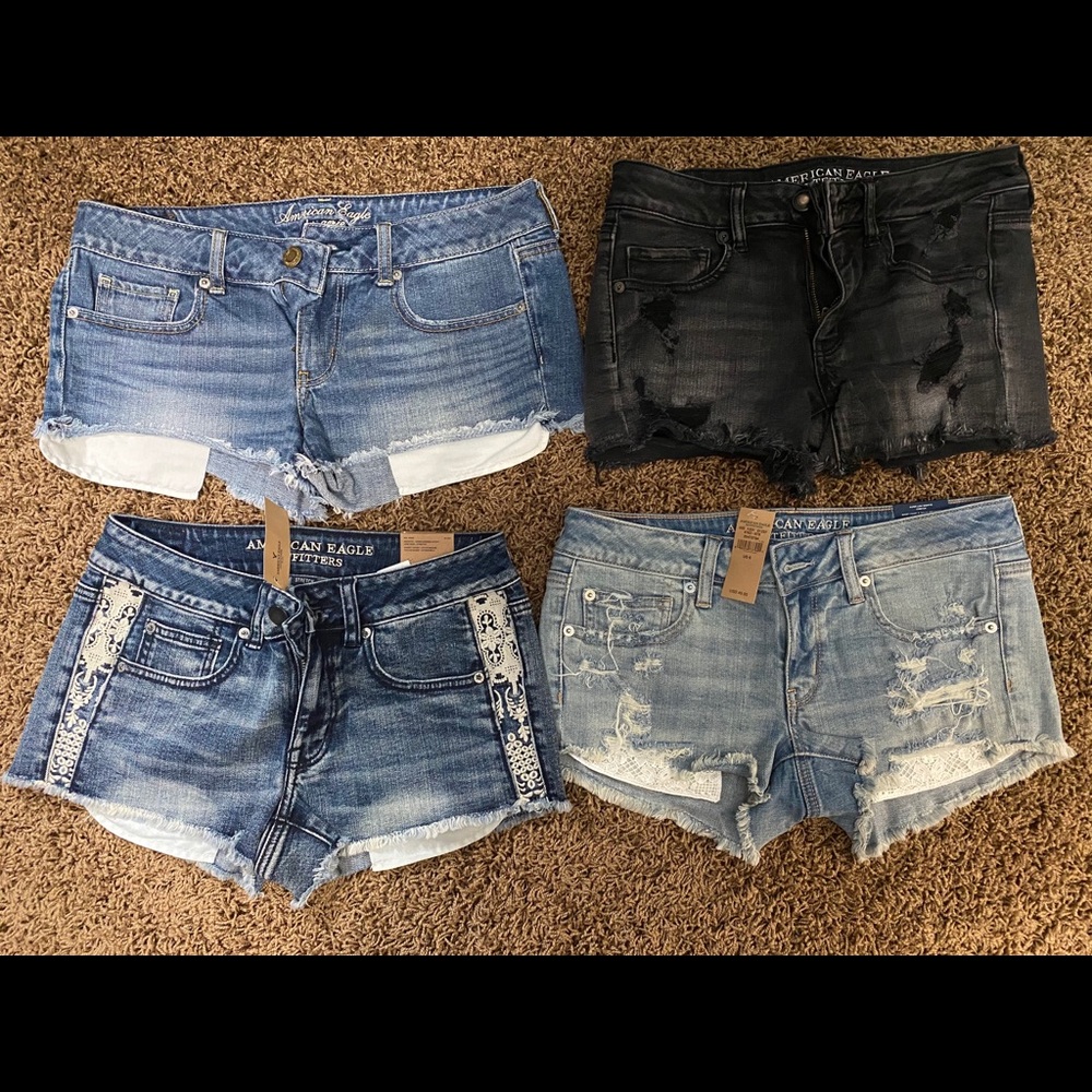 American Eagle shortie shorts